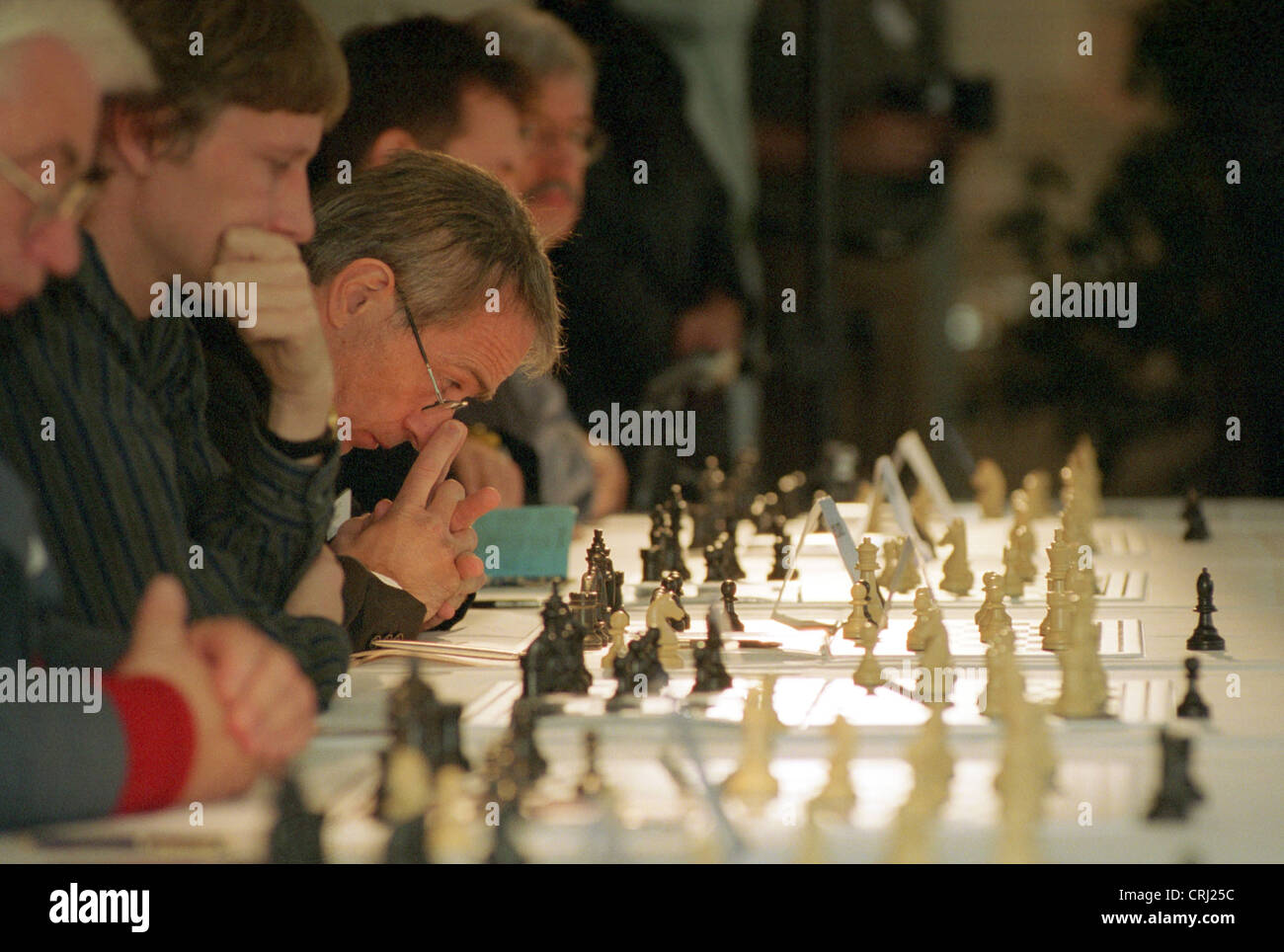 Berlin, a chess tournament Stock Photo Alamy