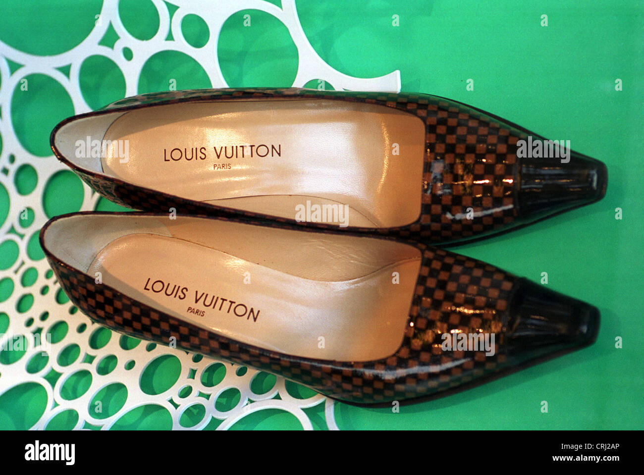 Berlin, the luxury brand Louis Vuitton Shoes Stock Photo - Alamy