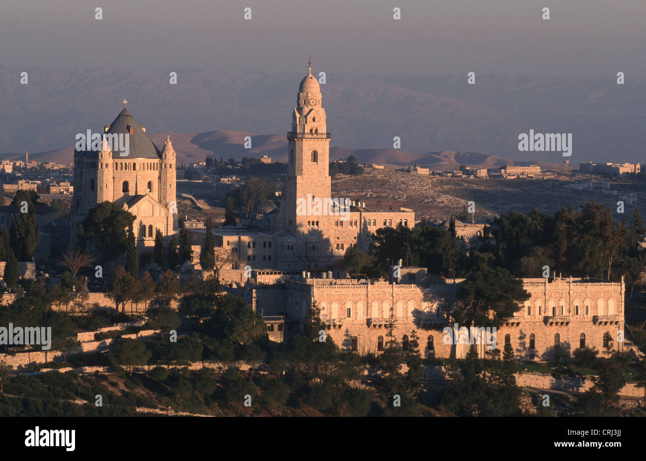 Mount Zion Church in Jerusalem Stock Photo