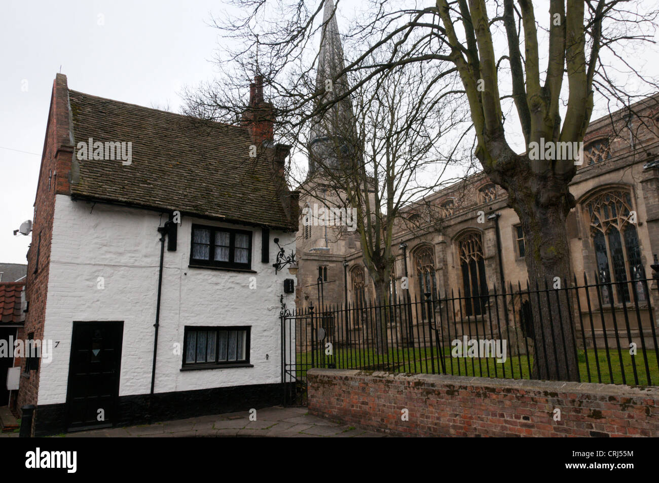 House, known as the Exorcist's house, next to corner St Nicholas