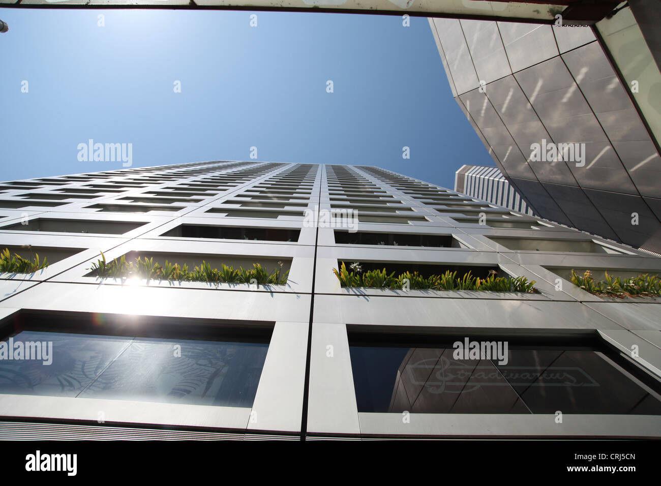 moden glass snd steel structure Stock Photo