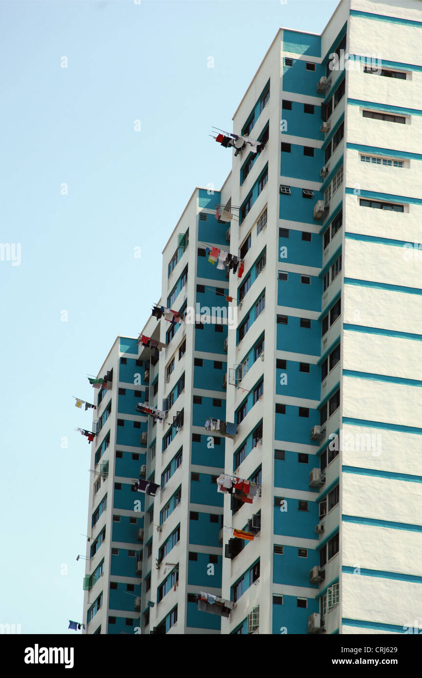 high rise flats, singapore Stock Photo
