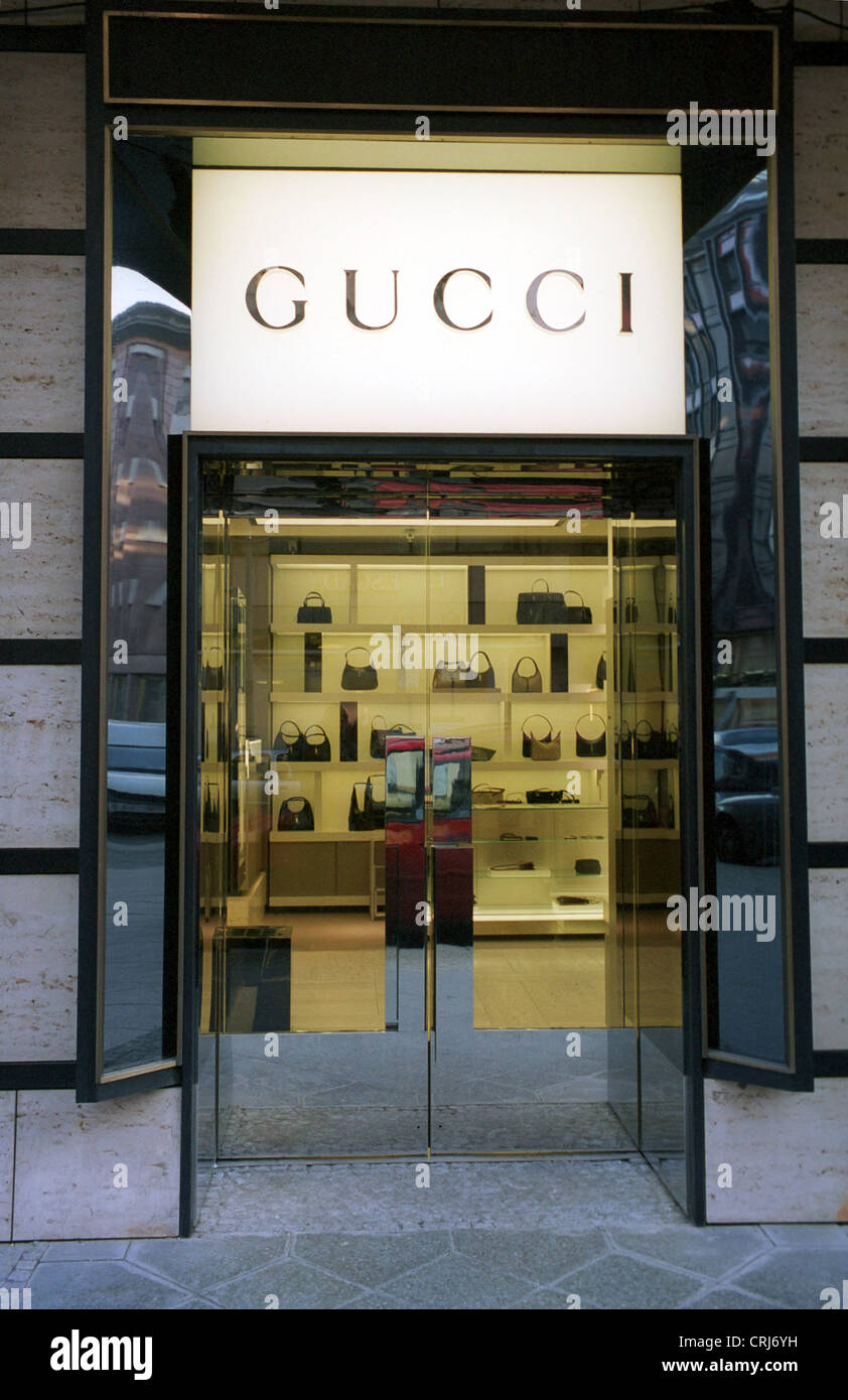 luxury brand GUCCI Stock Photo 