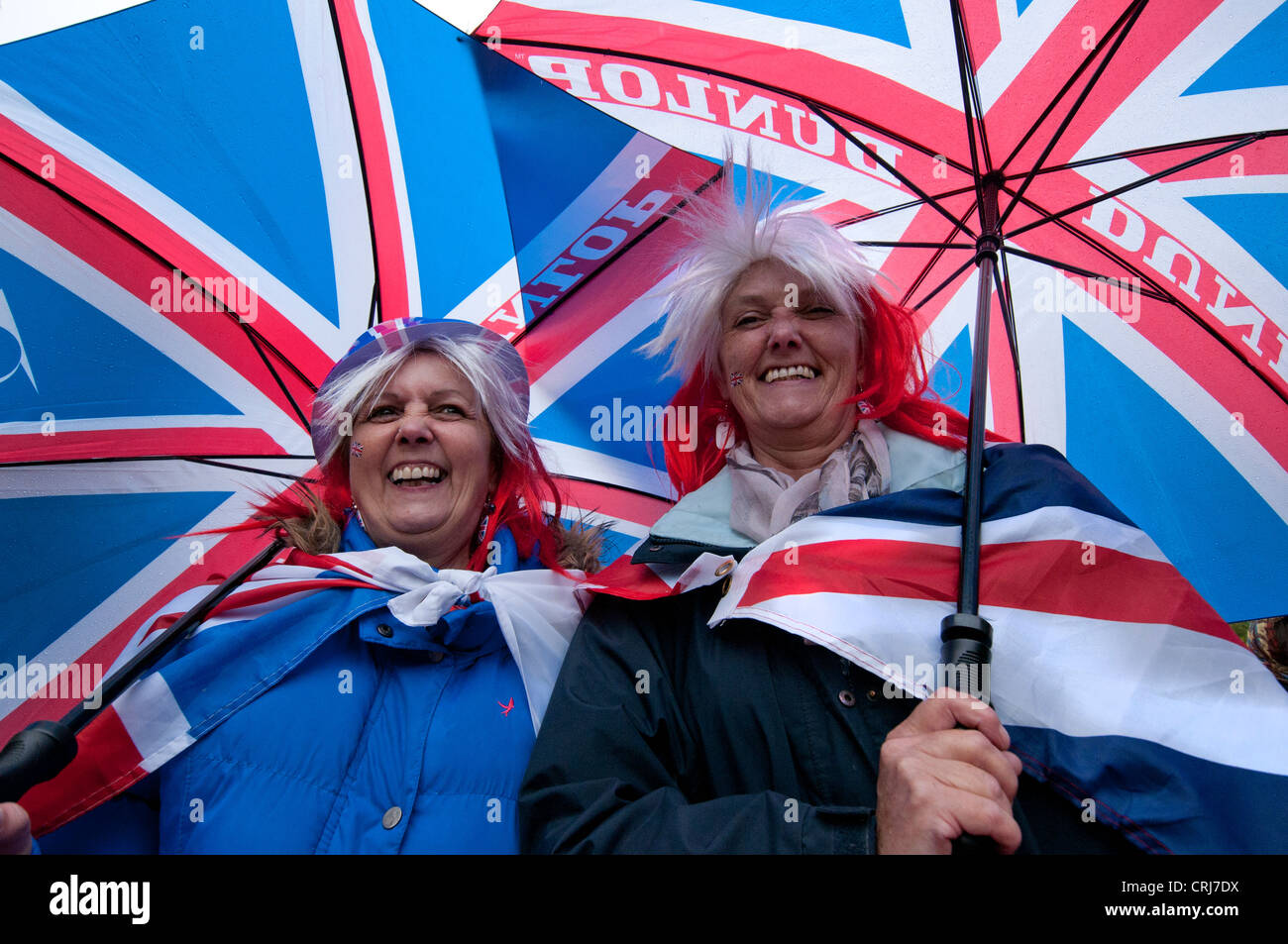 Queens Diamond Jubilee celebrations in London June 2012 Stock Photo Alamy