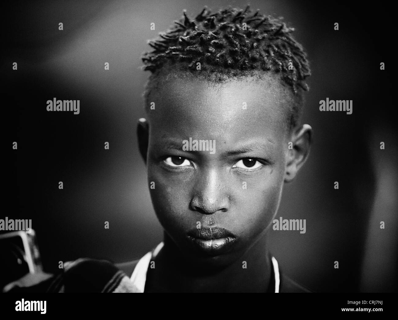 Young tribal Bodi teenager Stock Photo
