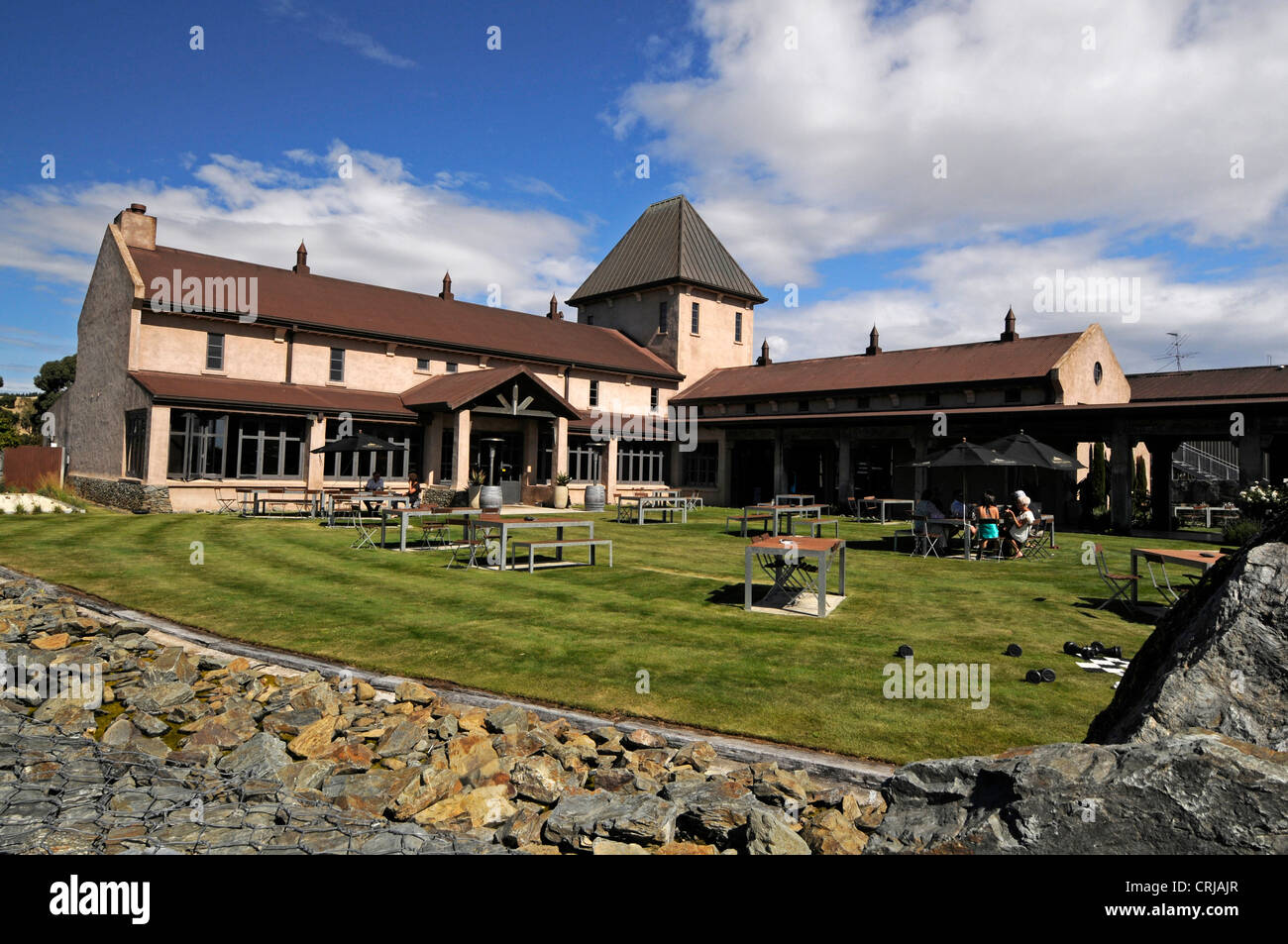 The visitors centre at Montana wines, the largest winery in New Zealand