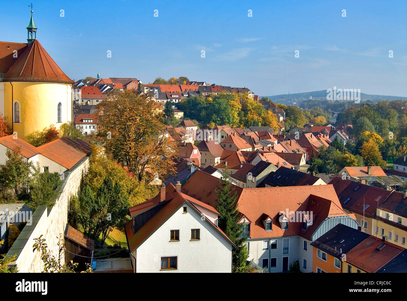Town of Sulzbach-Rosenberg in Bavaria, Germany, Bavaria Stock Photo