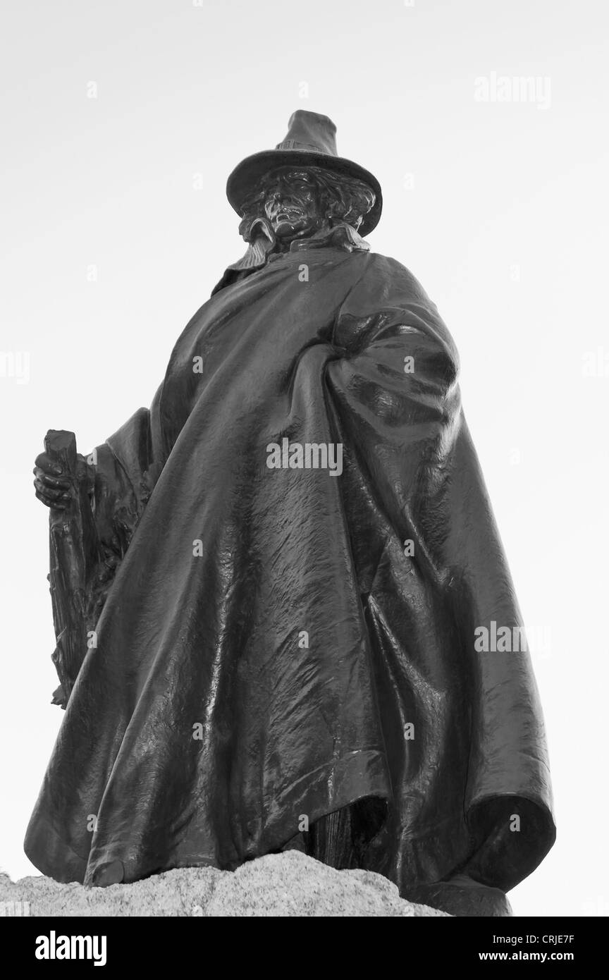 statue of Roger Conant the founding father of Salem City, Massachusetts