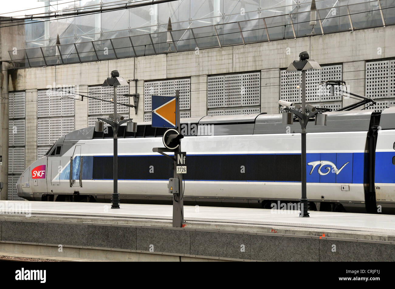 TGV train in Roissy Charles de Gaulle airport railway station Paris France Stock Photo Alamy TGV train in Roissy Charles de Gaulle airport railway station Paris France Stock Photo Alamy
