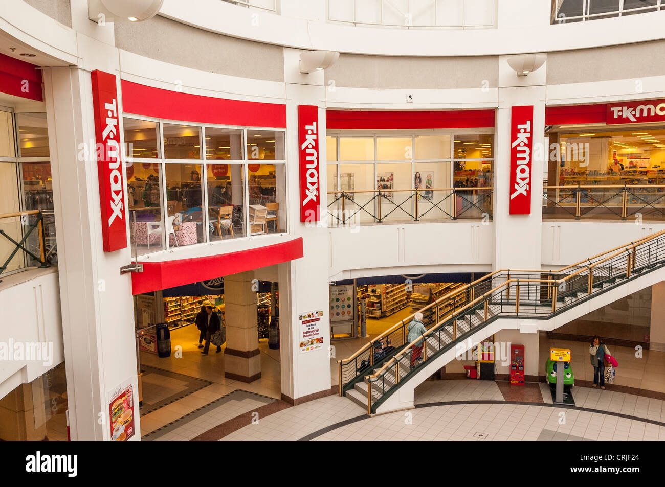 The T.K.max shop store in Ipswich , Suffolk , England , Britain , Uk