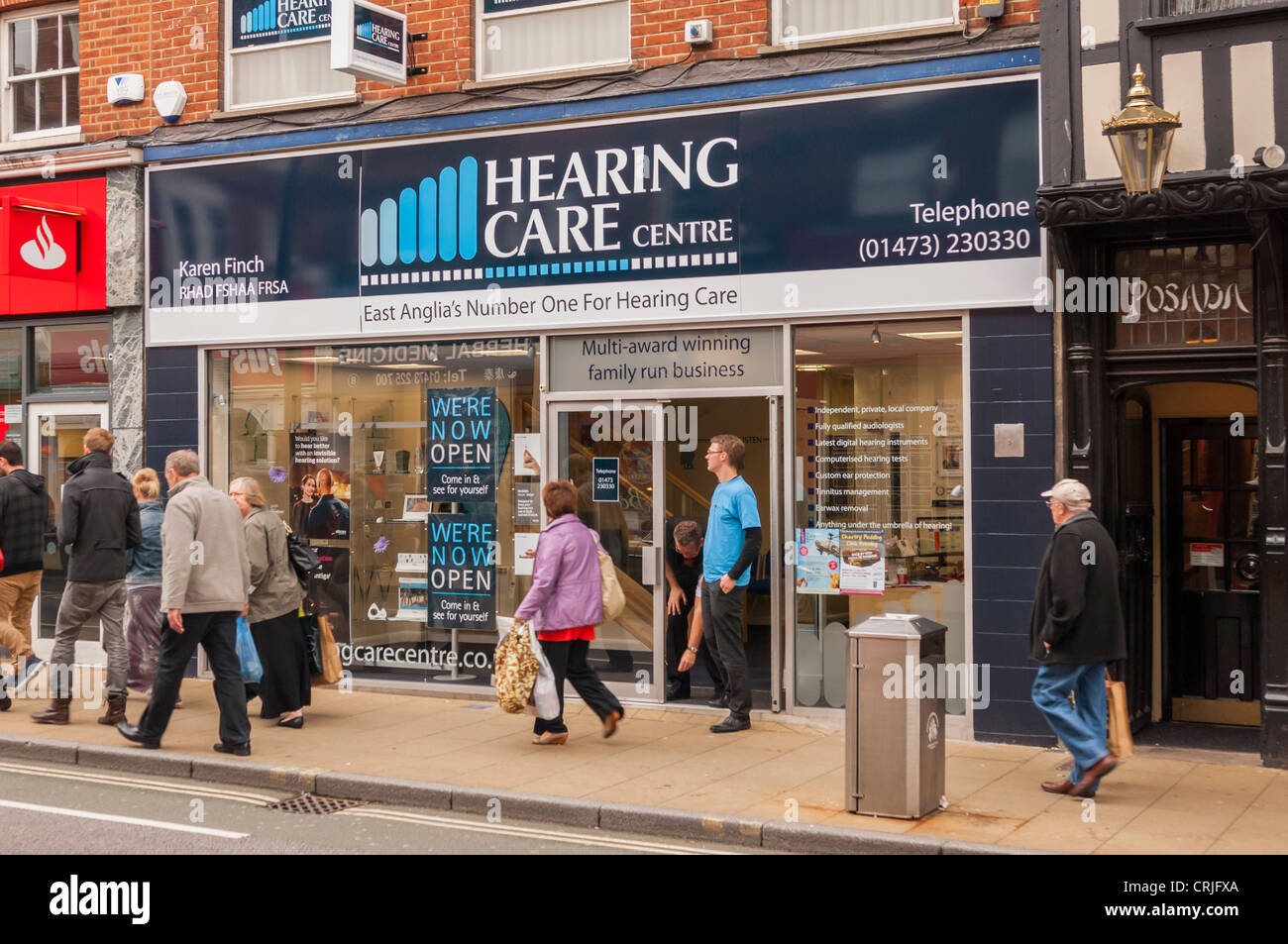 Hearing aid store hires stock photography and images Alamy