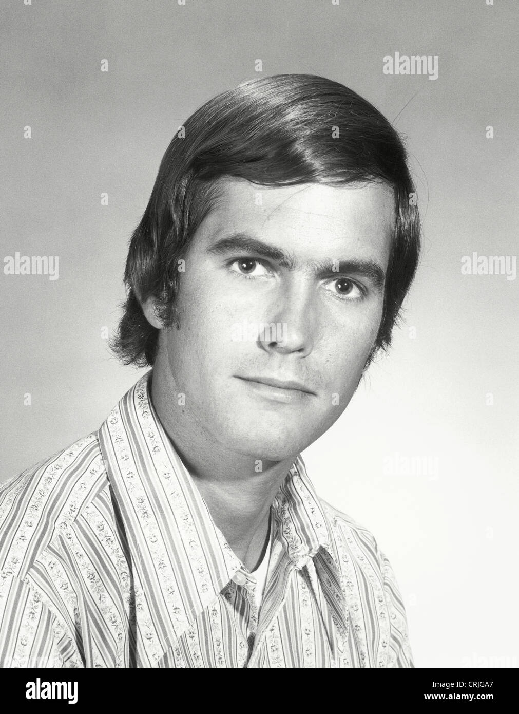 Vintage portrait of a young man Stock Photo - Alamy