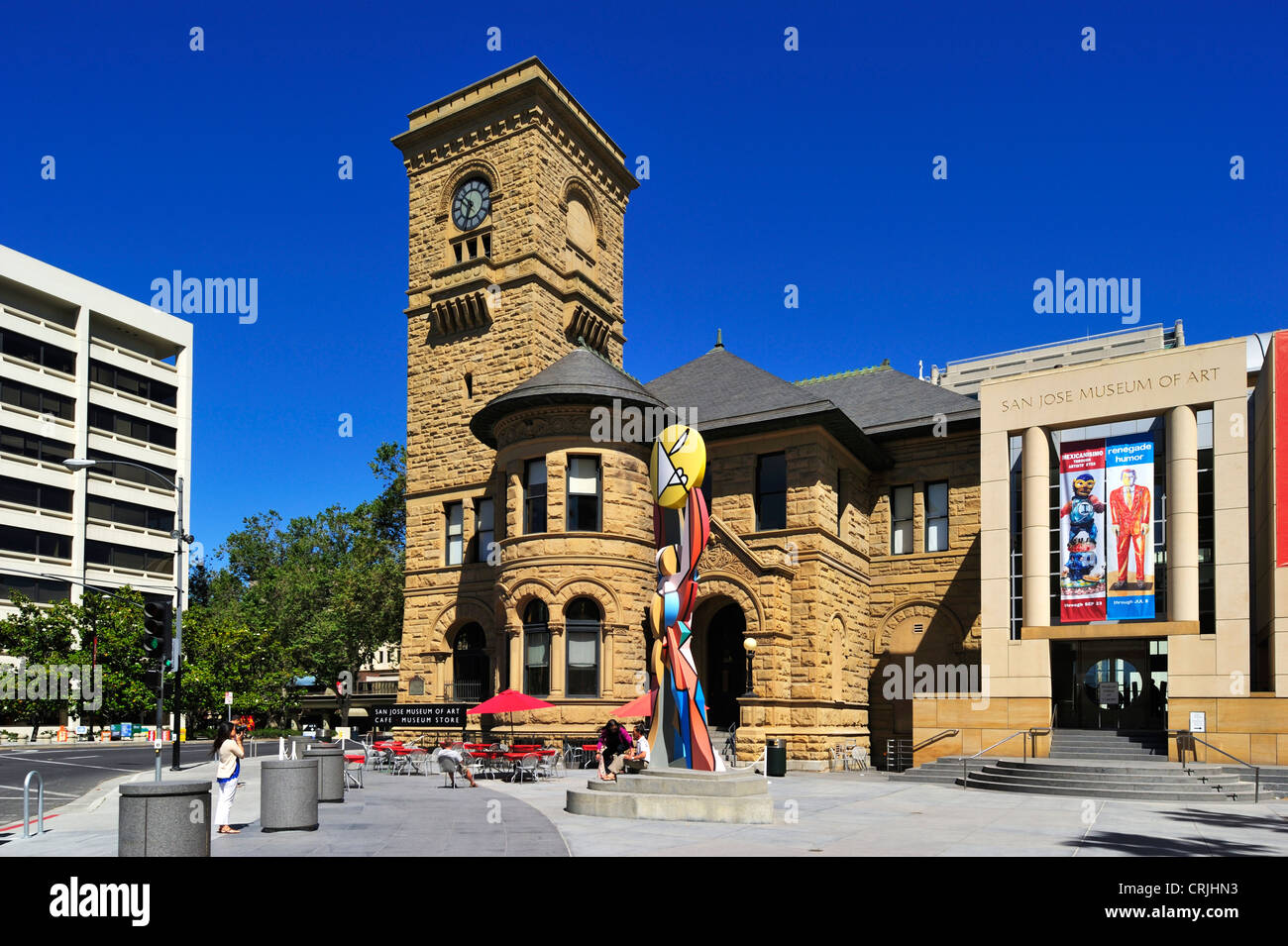 The museum of art san jose ca stock photo alamy