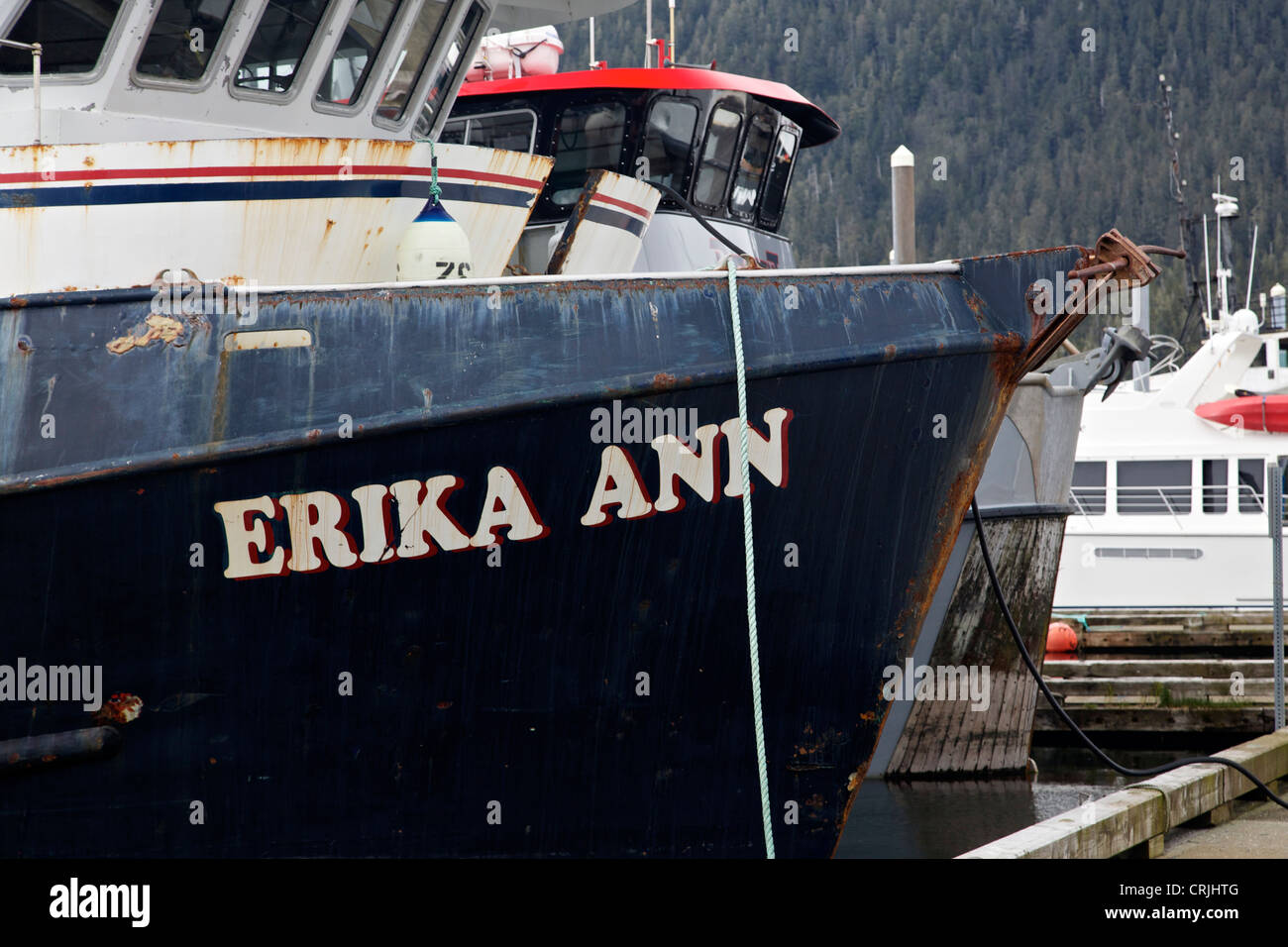 Fishing boat. Petersburg Alaska Stock Photo Alamy