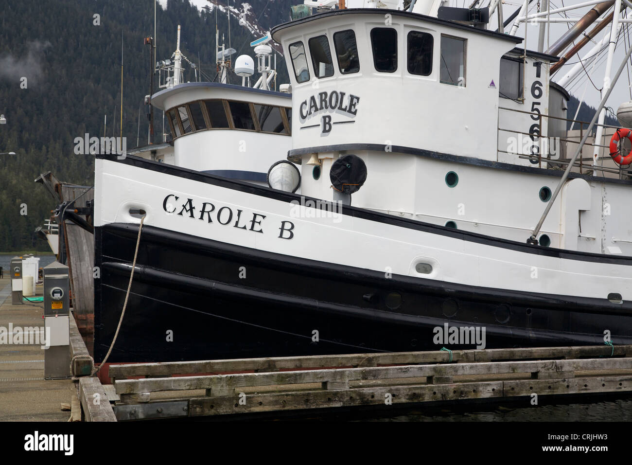 Fishing boat. Petersburg Alaska Stock Photo Alamy