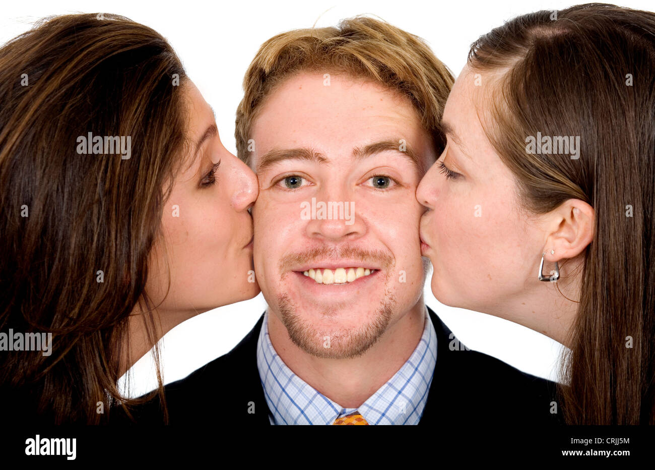 Three Lesbians Kissing Telegraph