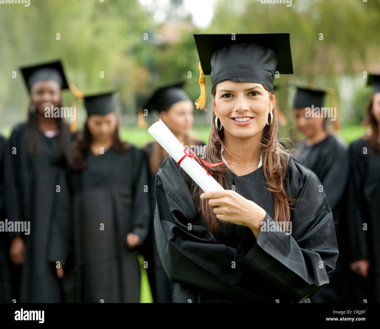 Graduating student is