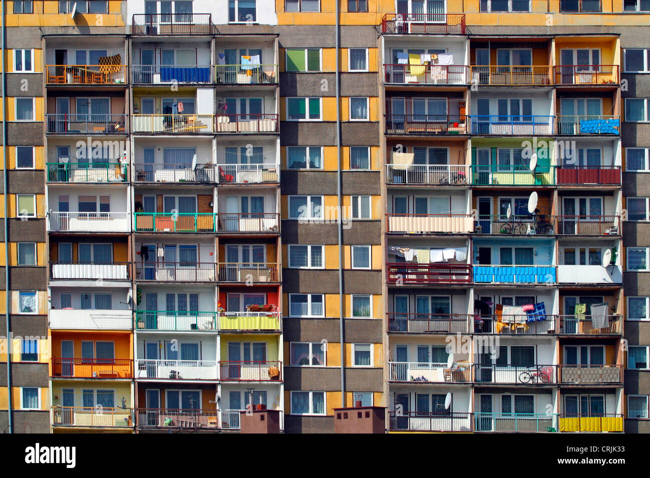 Apartment building in Warsaw, Poland, Warsaw Stock Photo Alamy