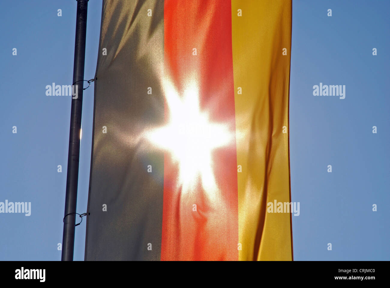 German flag in backlight hires stock photography and images Alamy