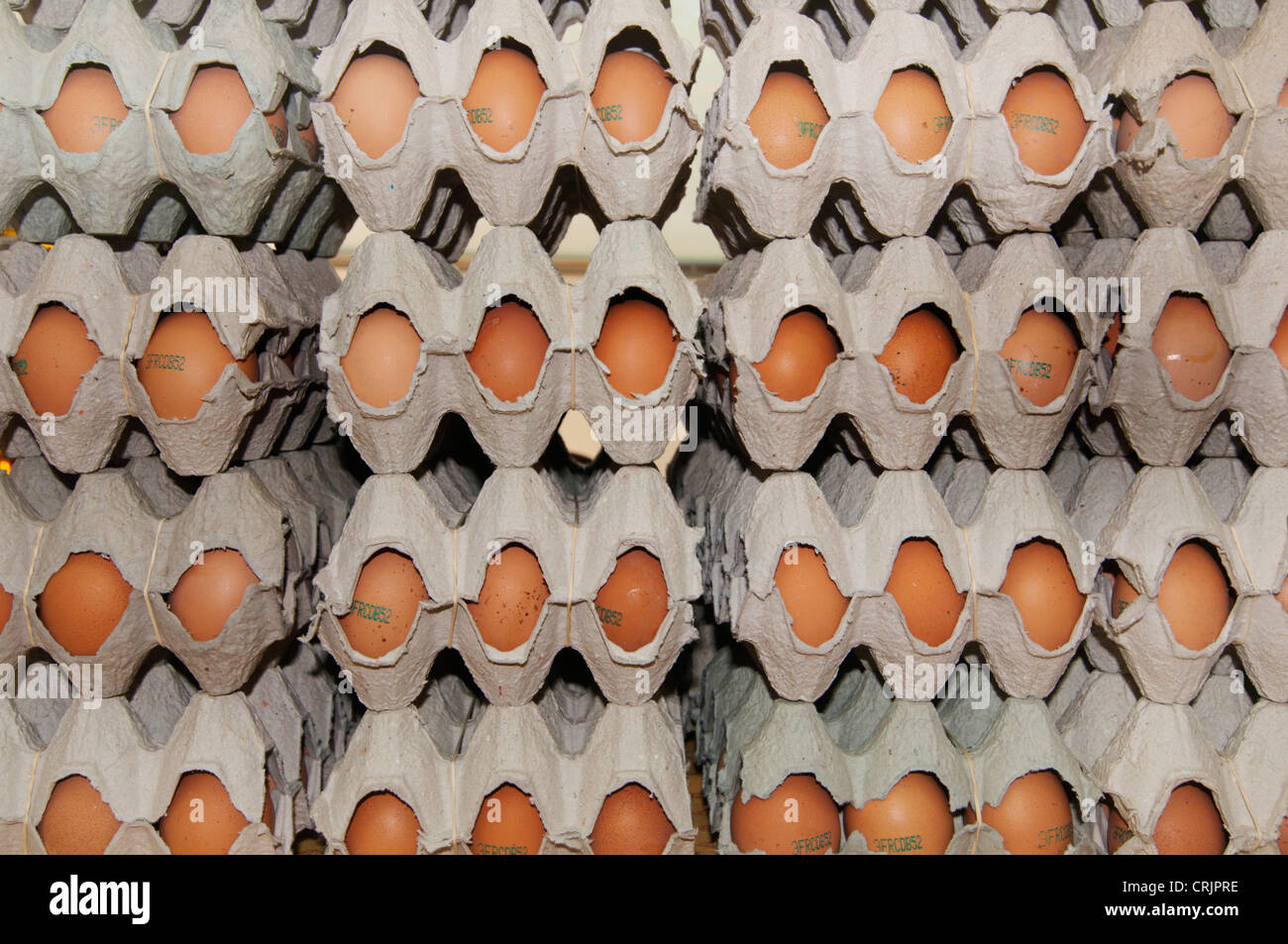 Stack egg boxes stacked hires stock photography and images Alamy