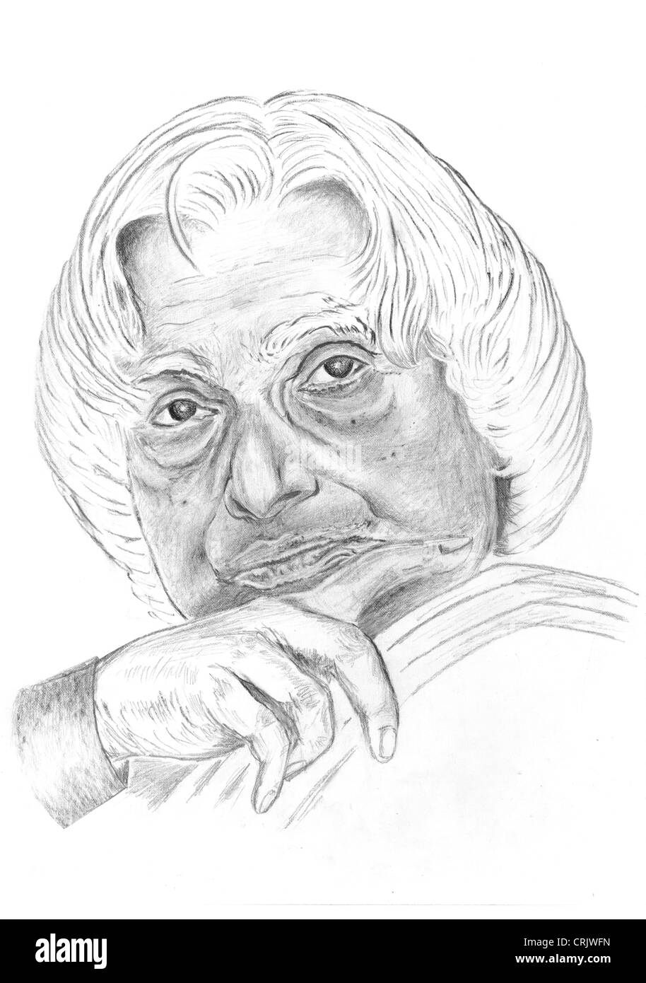 MUY turns into APJ Abdul Kalam Drawing // Easy Drawing - YouTube