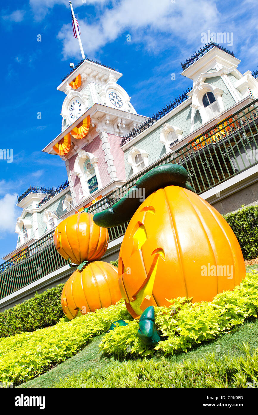 Disneyworld orlando florida on a bright summers day Stock Photo
