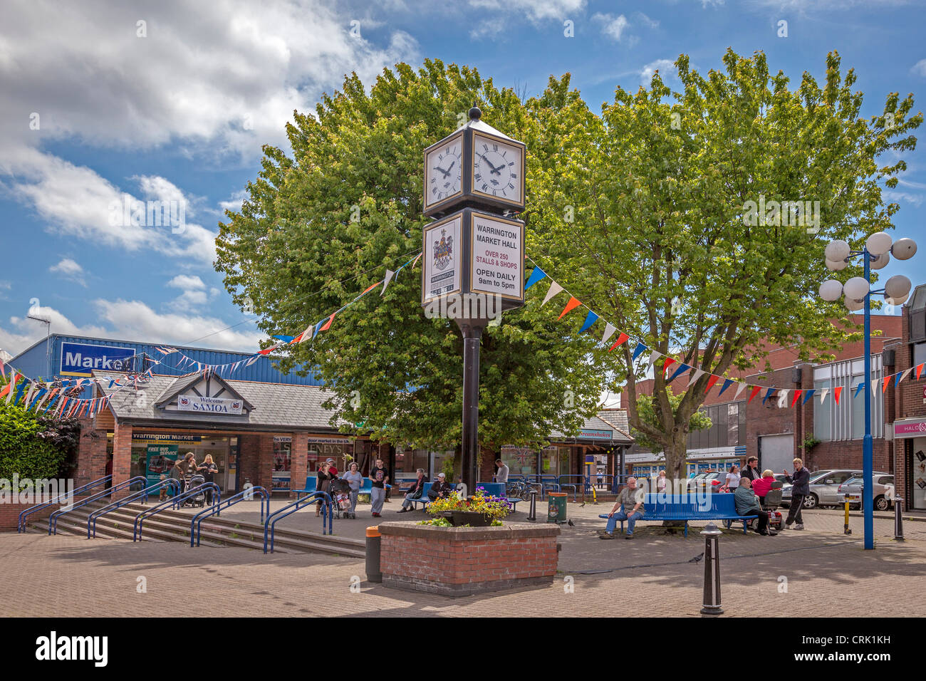 Warrington market hires stock photography and images Alamy