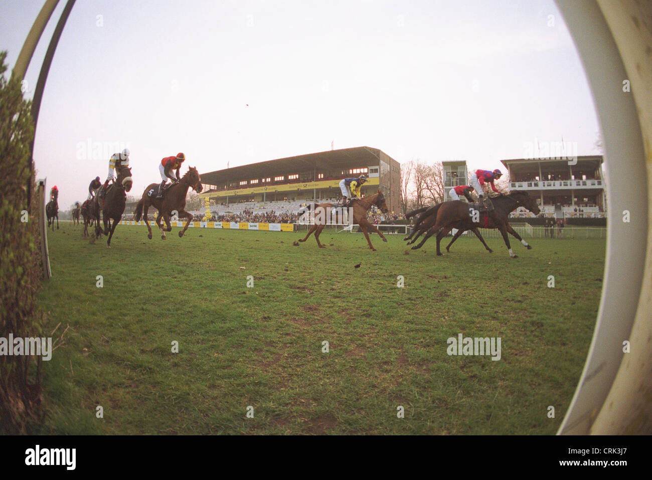 The racecourse Hoppegarten Stock Photo