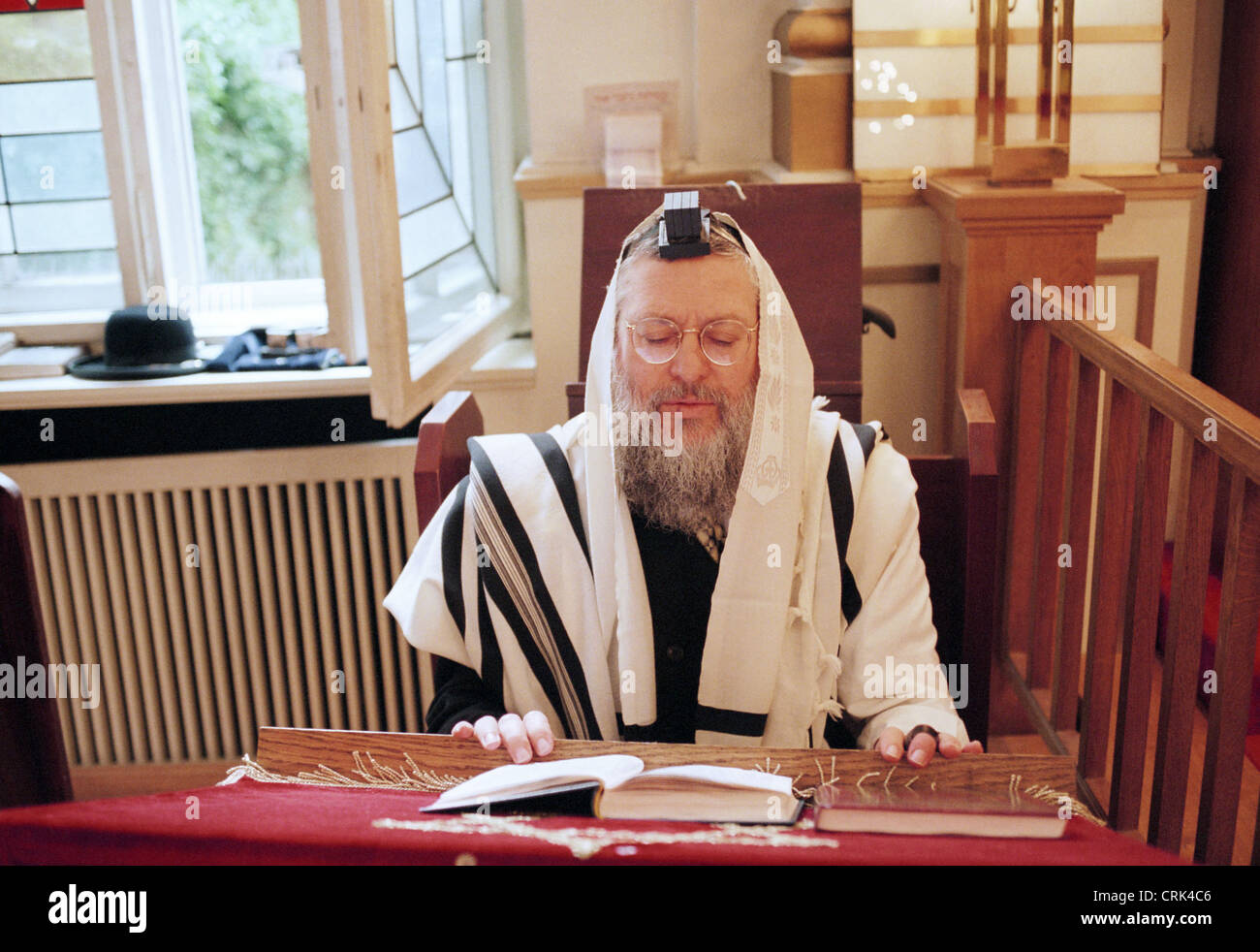 Jewish Rabbi Preaching