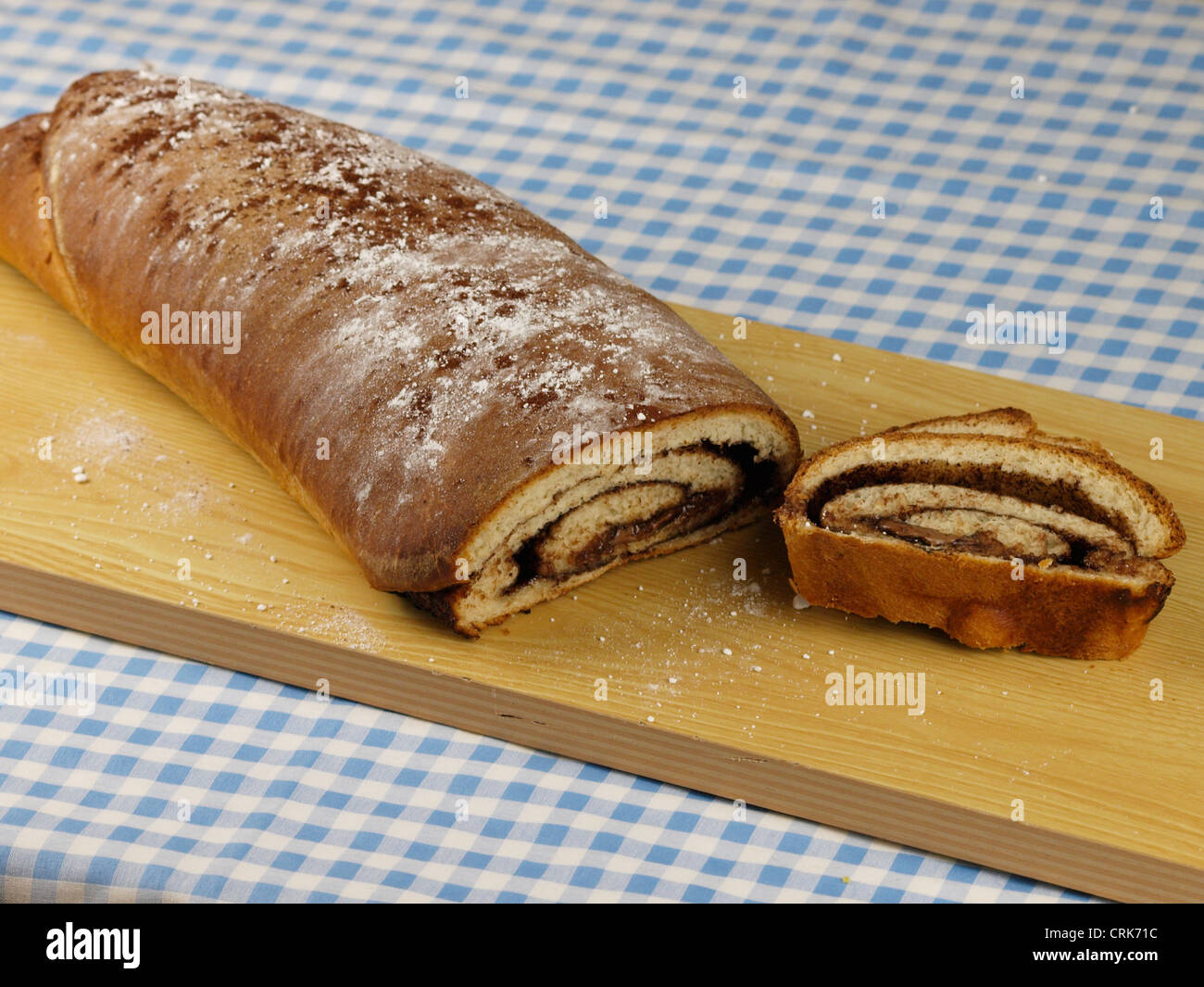 Chocolate Bread Stock Photo