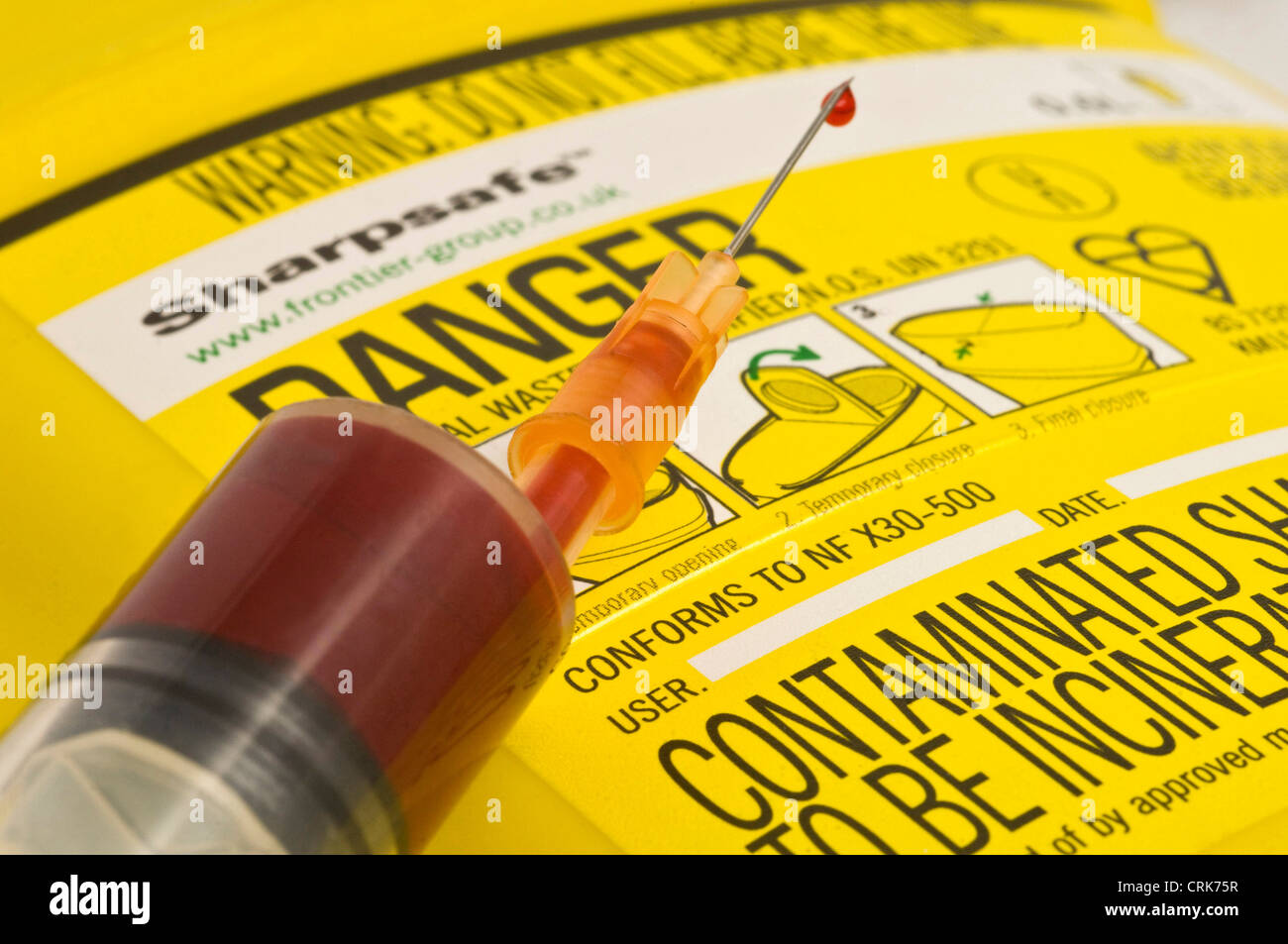 Needle disposal hires stock photography and images Alamy