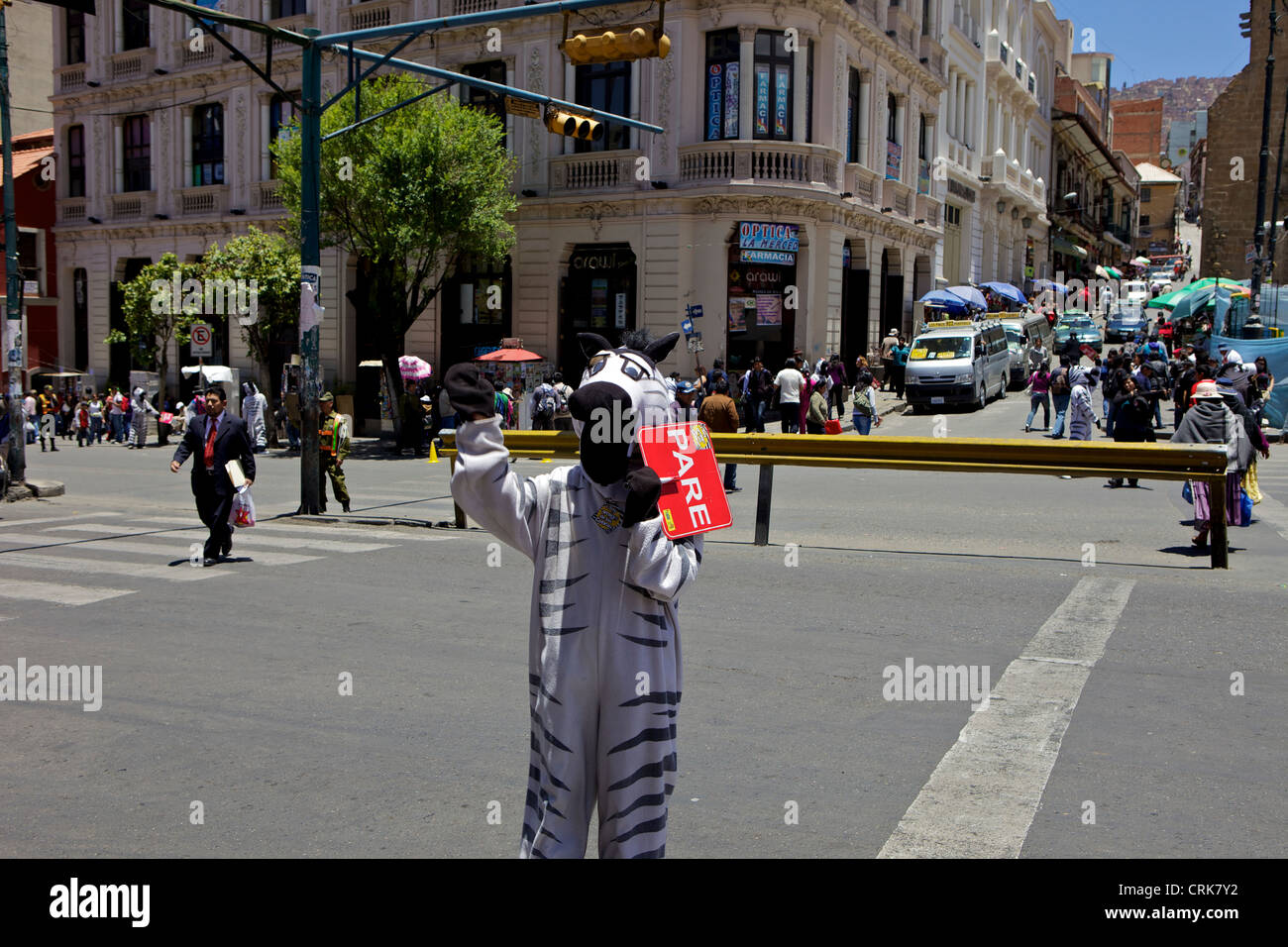 Traffic zebra bolivia hires stock photography and images Alamy