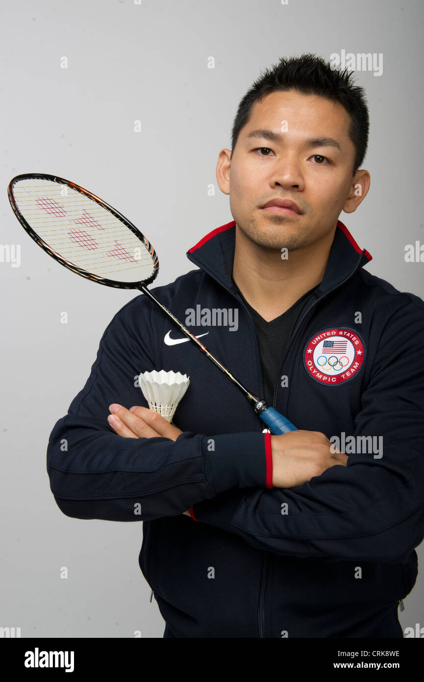 American male badminton player Howard Bach at the Team USA Media Summit