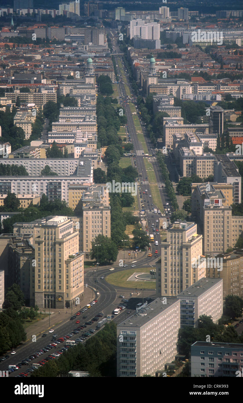 Stalin allee street straussberger space tourism hi-res stock ...