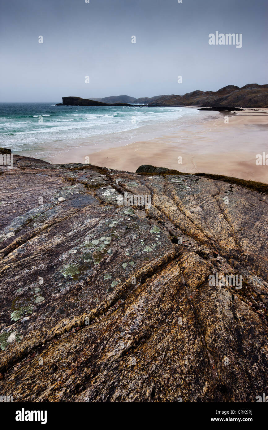 Oldshoremore Beach, Sutherland, Scotland Stock Photo