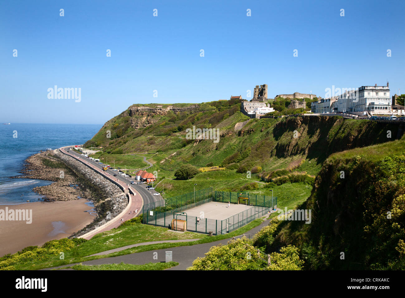 Basketball Court below Castle Hill in North Bay Scarborough North