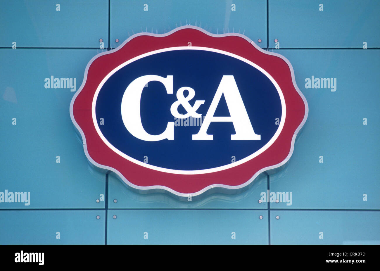 Logo of C + A in Berlin Stock Photo - Alamy