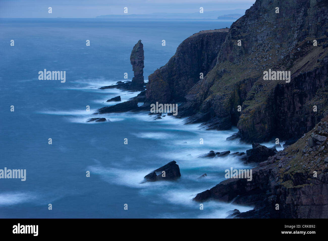 the Old Man of Stoer, Sutherland, Scotland Stock Photo