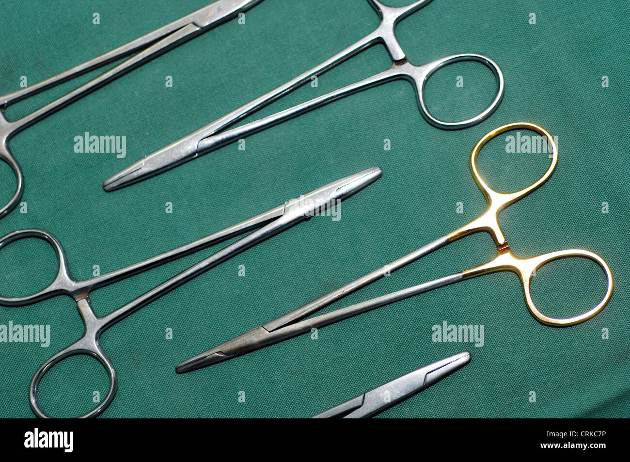 A needle holder is another form of locking forceps is the needle holder