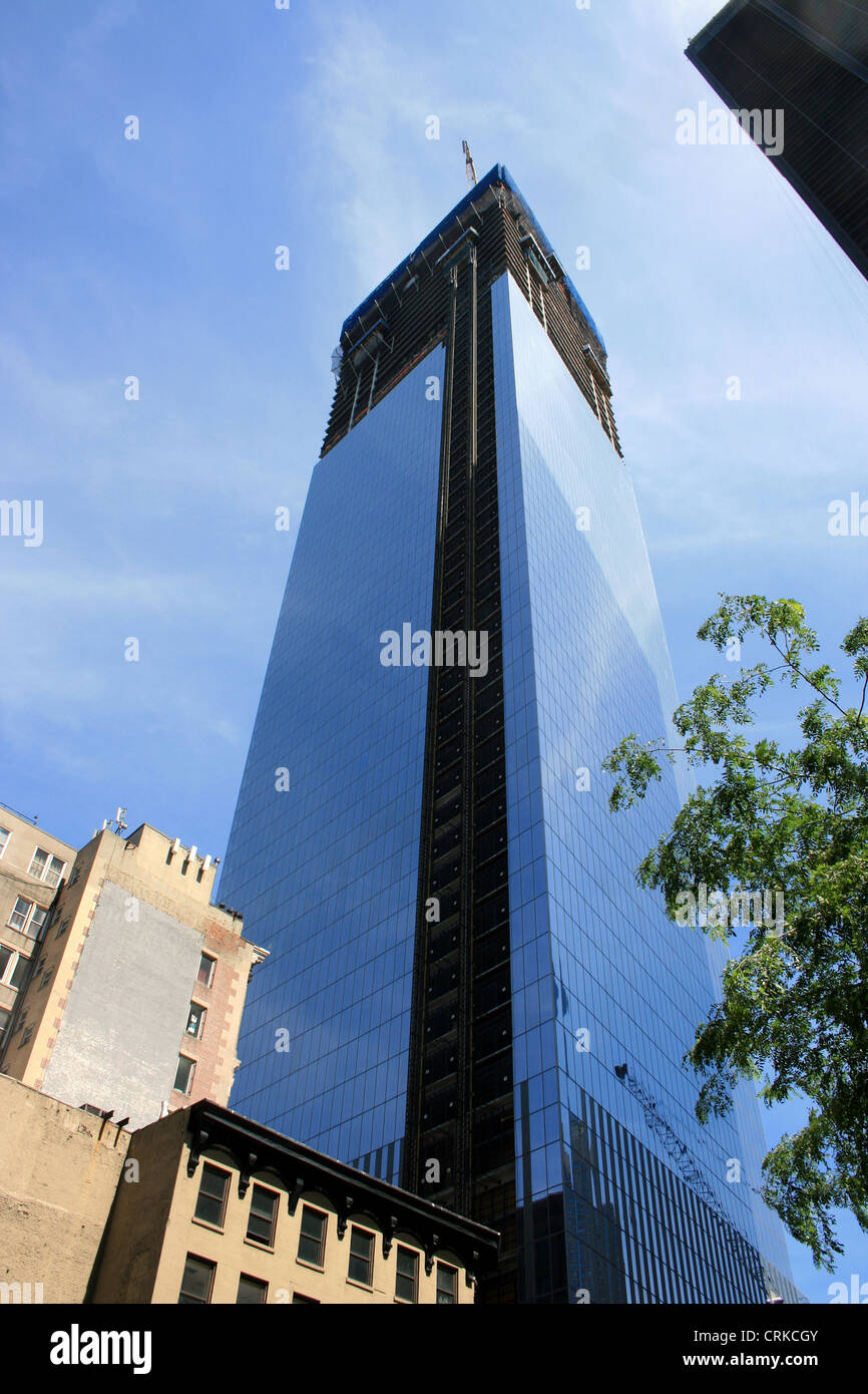World Trade Center Building Four at Ground Zero in Lower Manhattan. Stock Photo