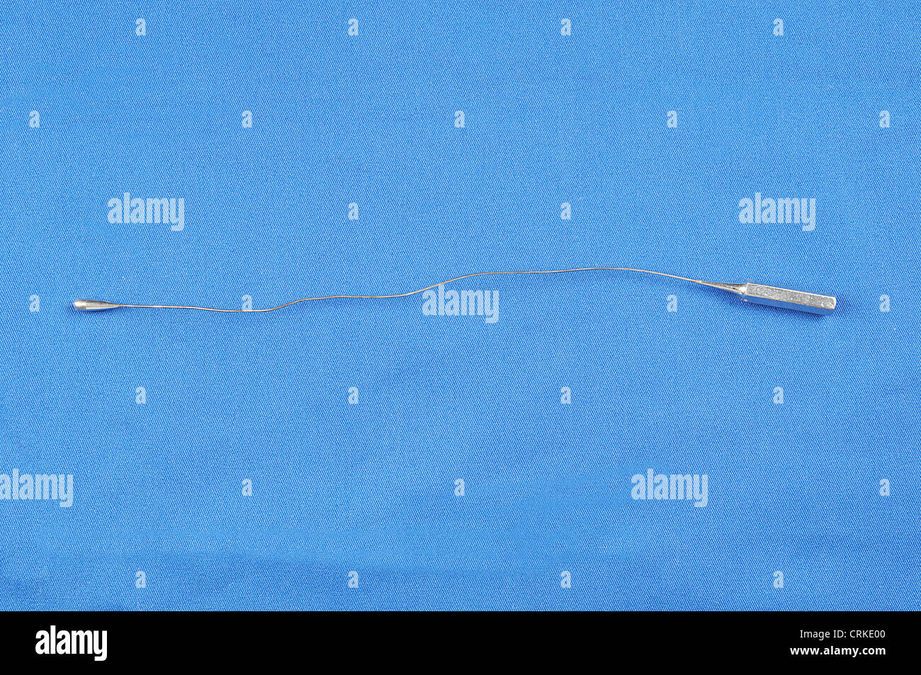 A probe; used to gauge the depth of a cavity or a sinus during surgery Stock Photo Alamy