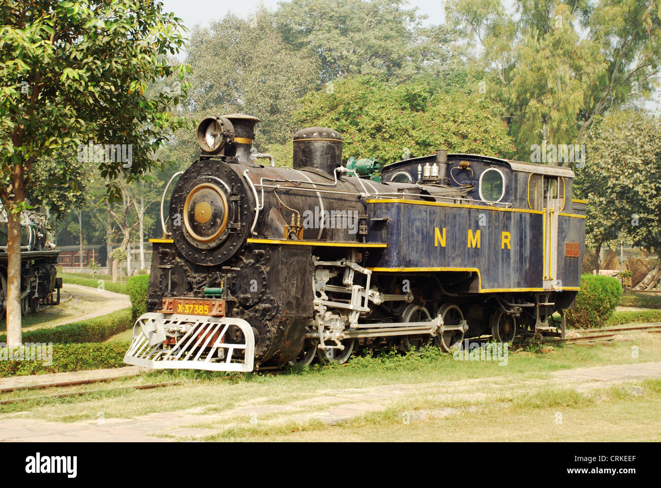 Nilgiri Mountain Railway engine Stock Photo