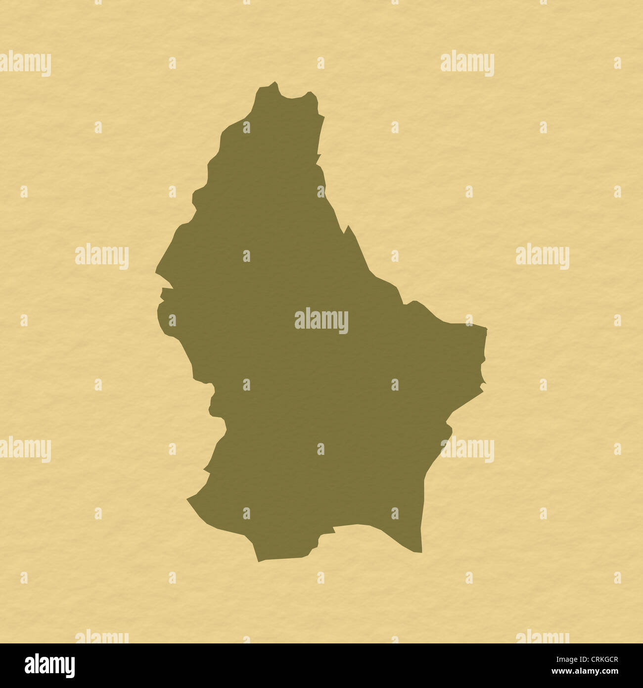 Political map of Luxembourg with the several Districts Stock Photo Alamy