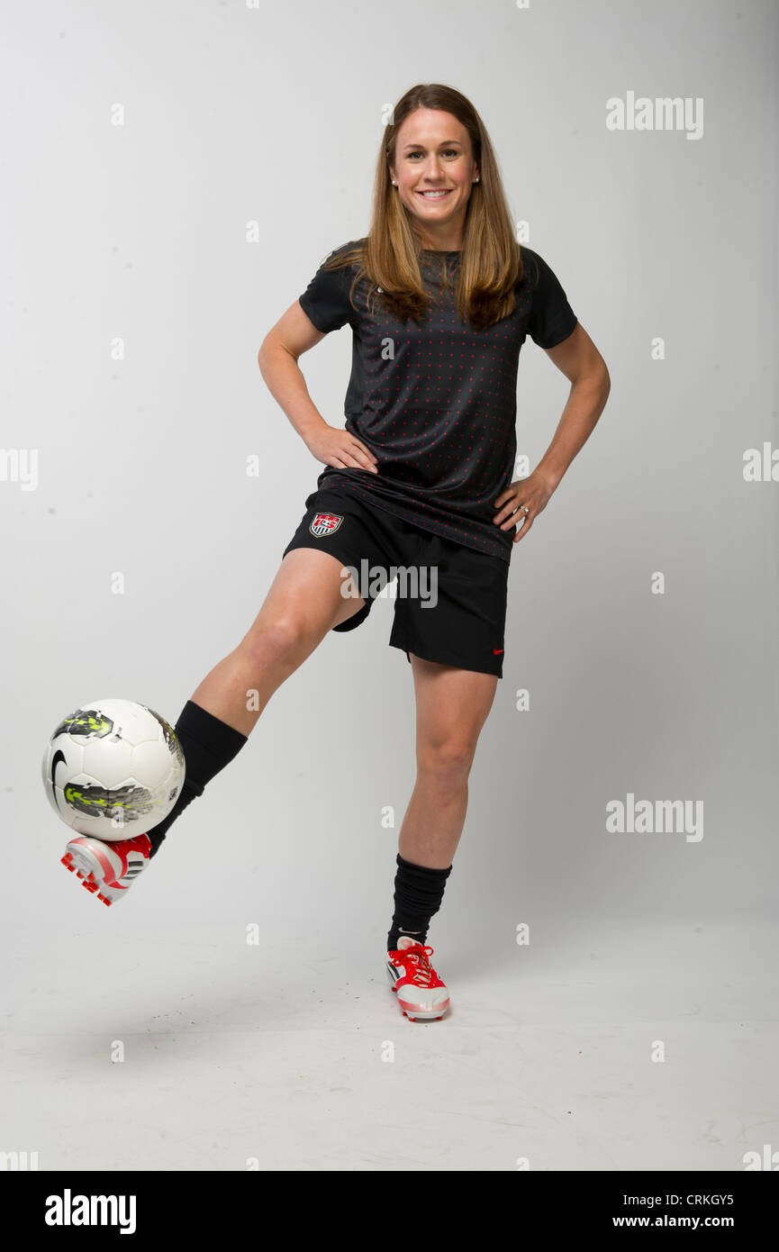 Team USA women's soccer star Heather O'Reilly at the USOC Media Summit