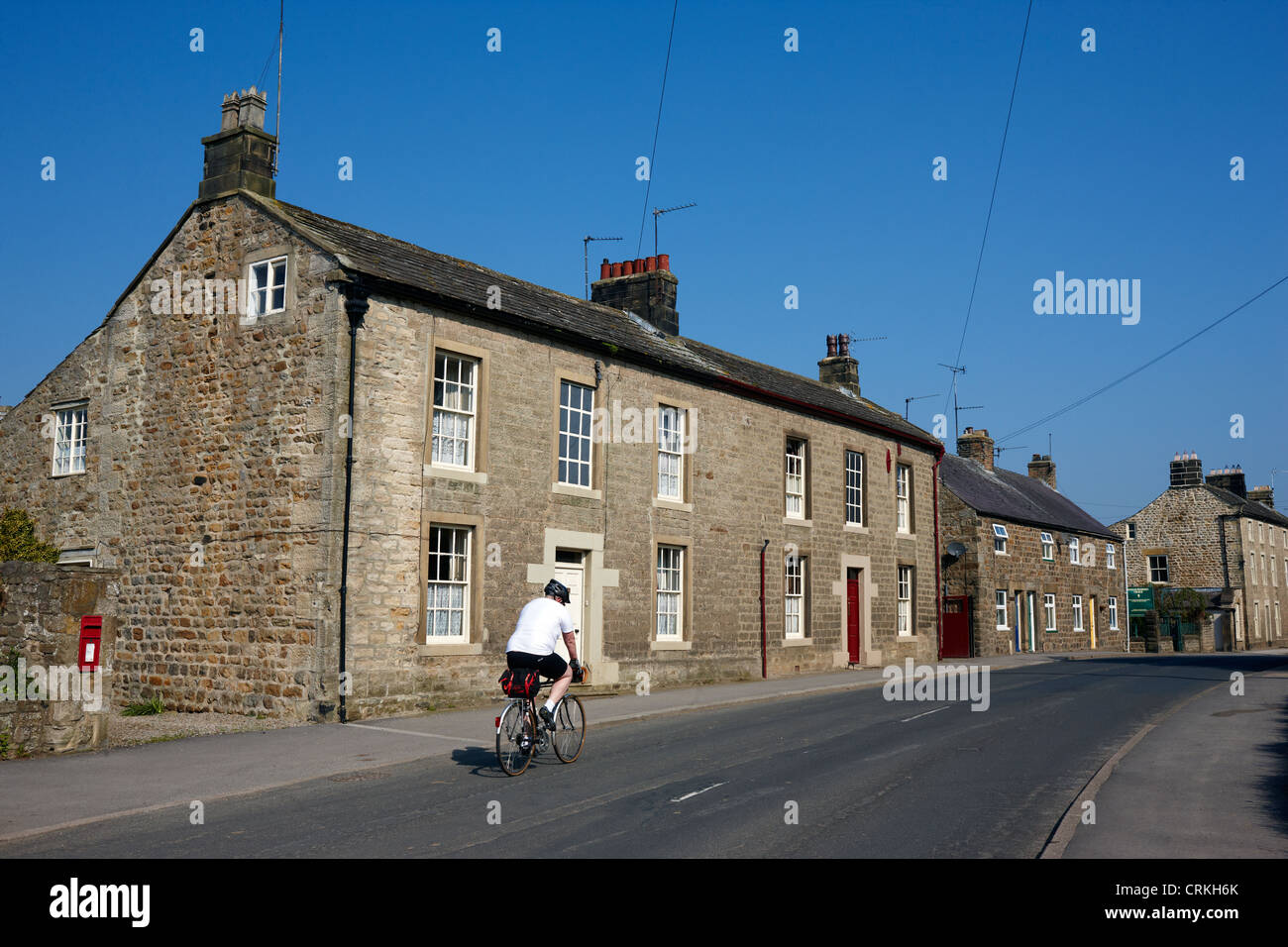 The village of Masham, North Yorkshire UK Stock Photo