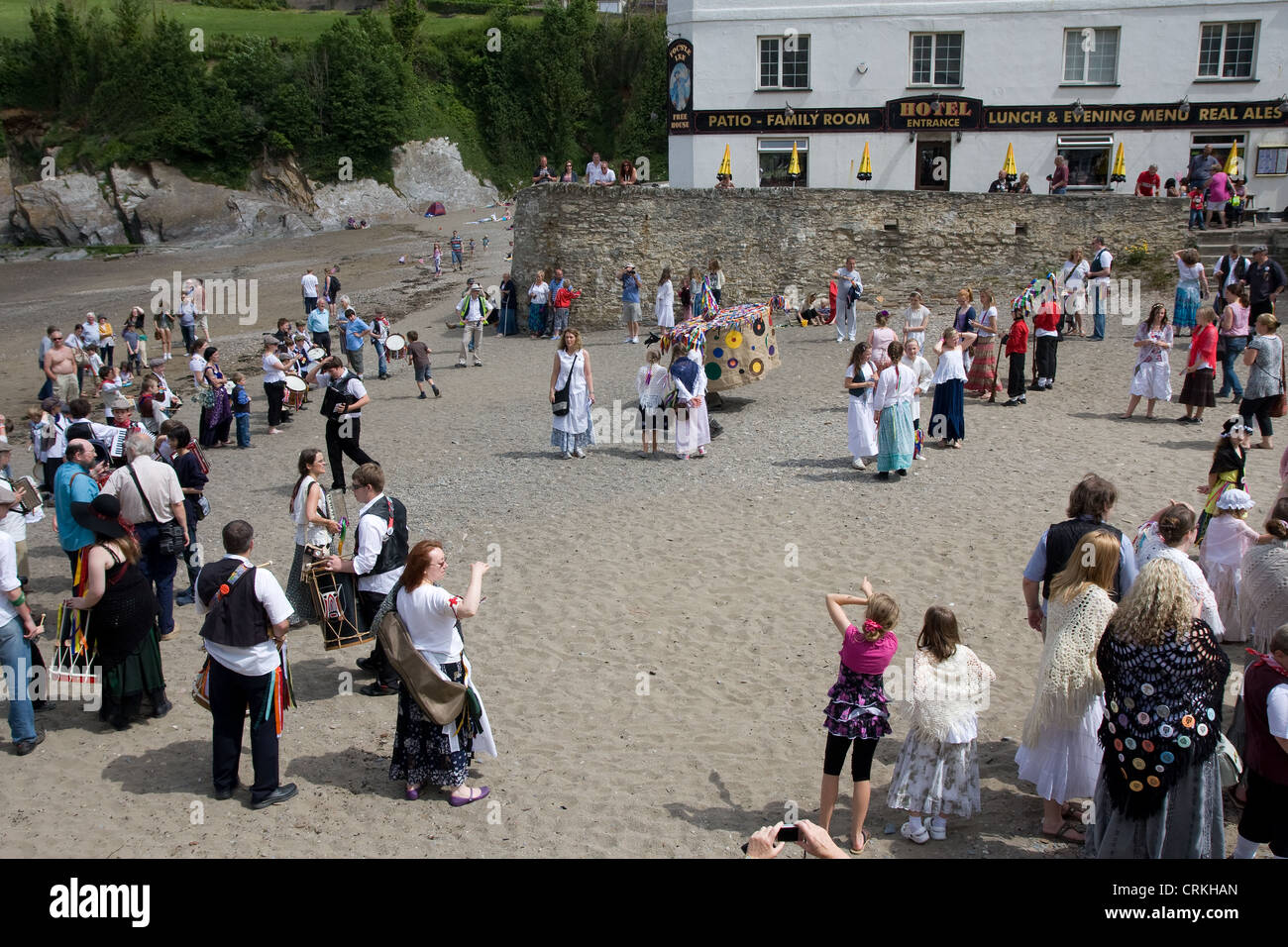 Annual Earl of Rone Festival Combe Martin North Devon Stock Photo - Alamy