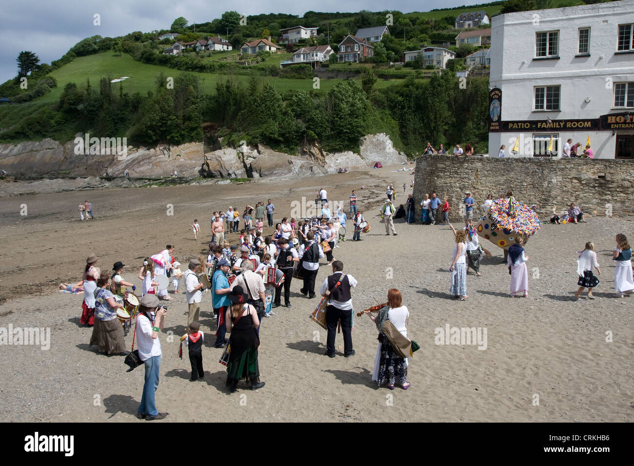 Annual Earl of Rone Festival Combe Martin North Devon Stock Photo - Alamy
