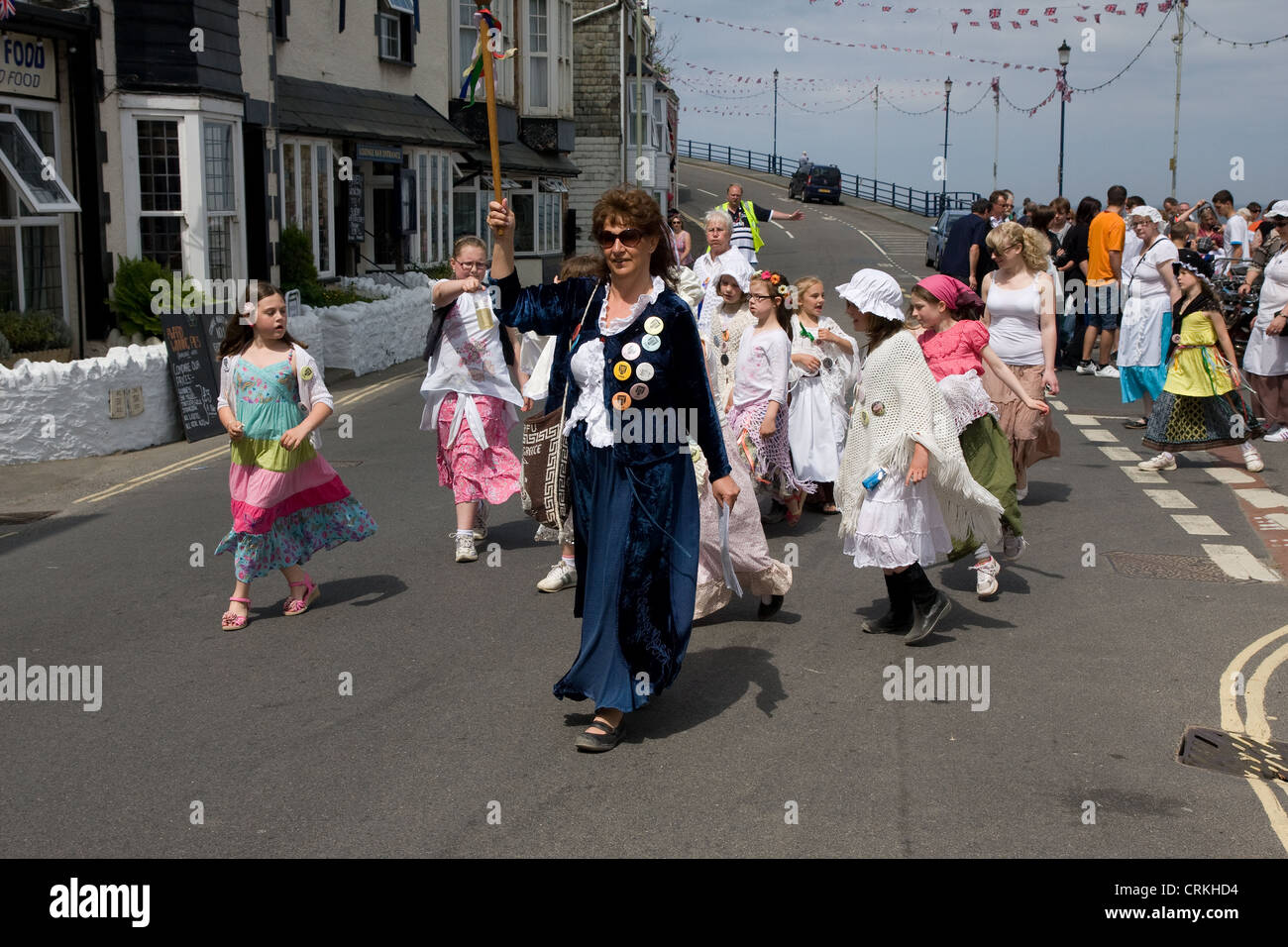 Annual Earl of Rone Festival Combe Martin North Devon Stock Photo - Alamy