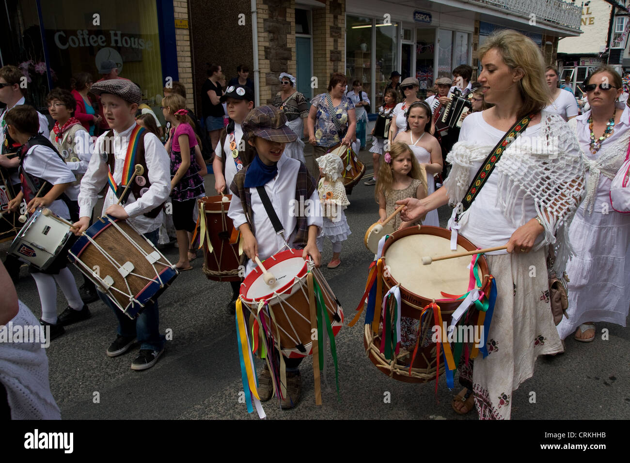 Annual Earl of Rone Festival Combe Martin North Devon Stock Photo - Alamy