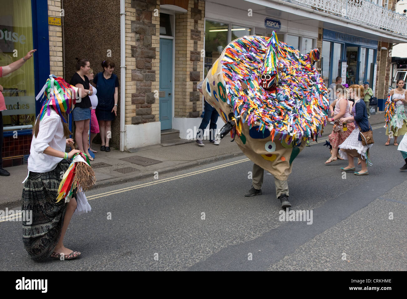 Annual Earl of Rone Festival Combe Martin North Devon Stock Photo - Alamy